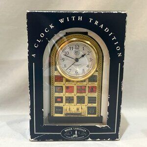 Roger Lascelles Mini Mantle Quartz Alarm Clock University of Oxford NOS